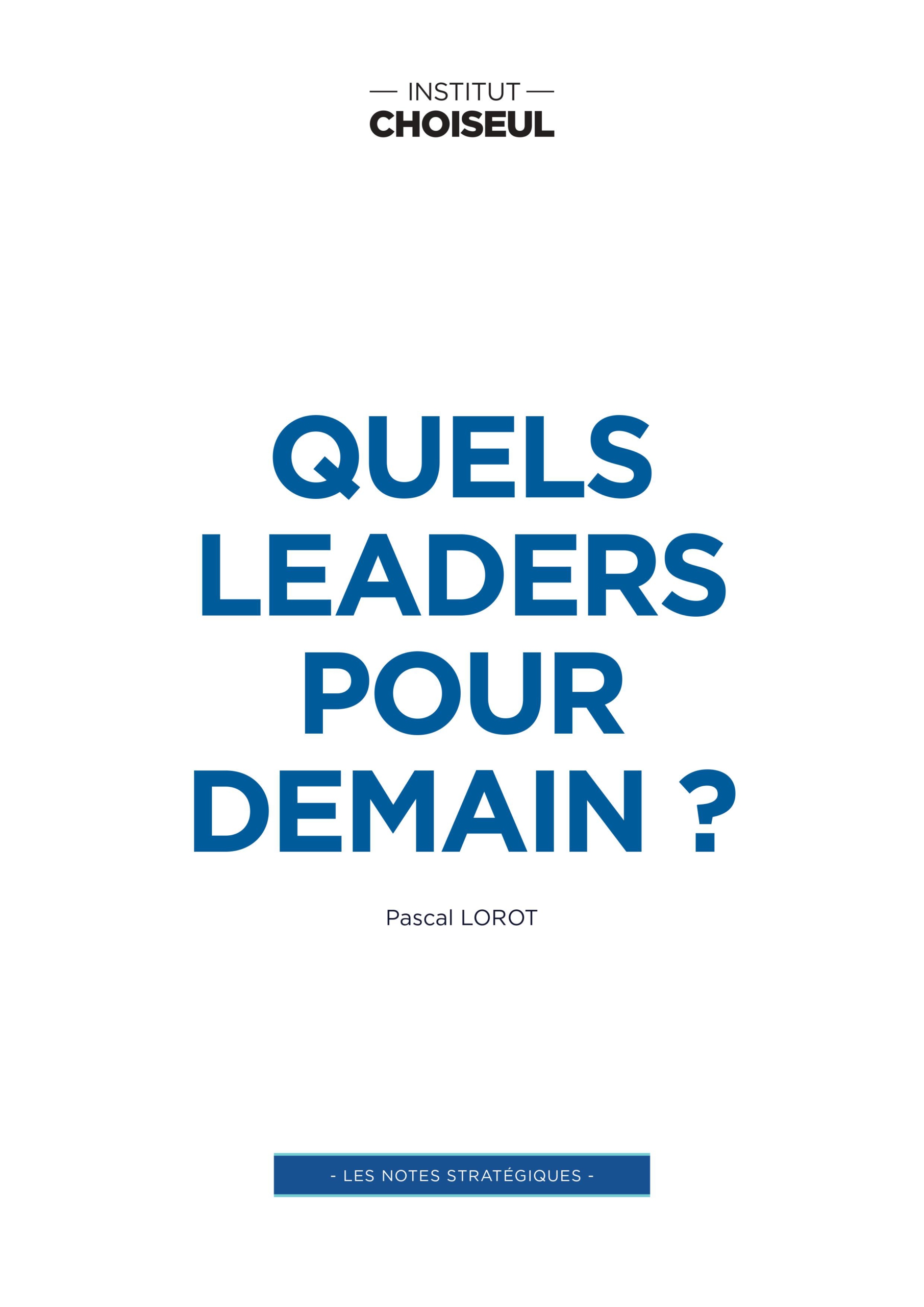 notes stratégiques leadership couv