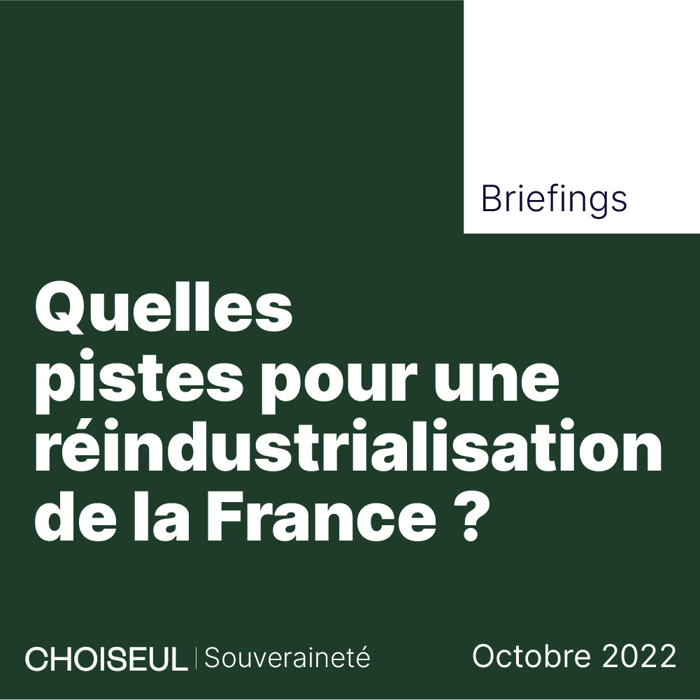quelles pistes pour une réindustrialisation de la france (2)