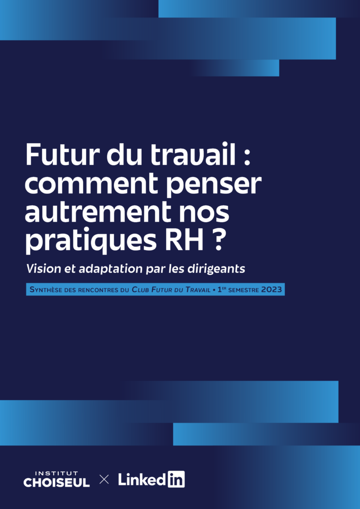 synthèse futur du travail choiseul linkedin