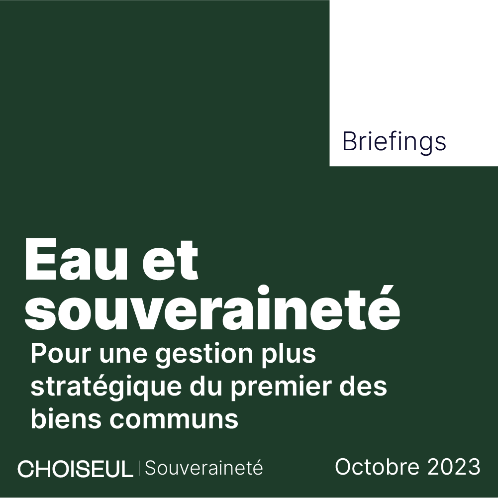 eau et souveraineté