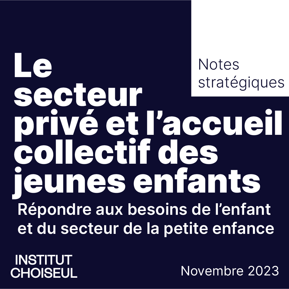 le secteur privé et l'accueil collectif des jeunes enfants