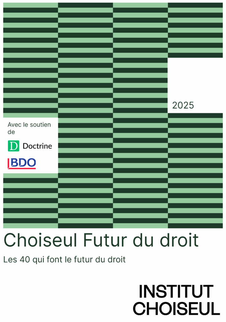 Couverture Choiseul top 40 Futur du droit